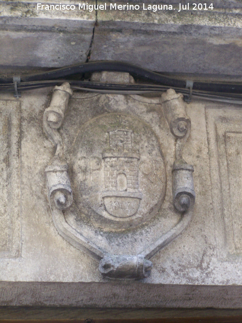 Casa de la Calle Carrera n 26 - Casa de la Calle Carrera n 26. Escudo