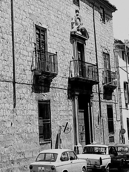 Palacio de la Calle Muoz Garnica n 13 - Palacio de la Calle Muoz Garnica n 13. Foto antigua