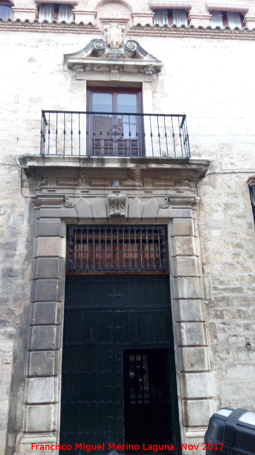 Palacio de la Calle Muoz Garnica n 13 - Palacio de la Calle Muoz Garnica n 13. Portada