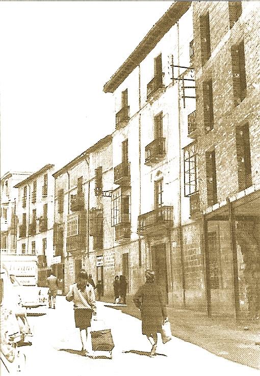 Casa de la Calle Martnez Molina n 14 - Casa de la Calle Martnez Molina n 14. Foto antigua