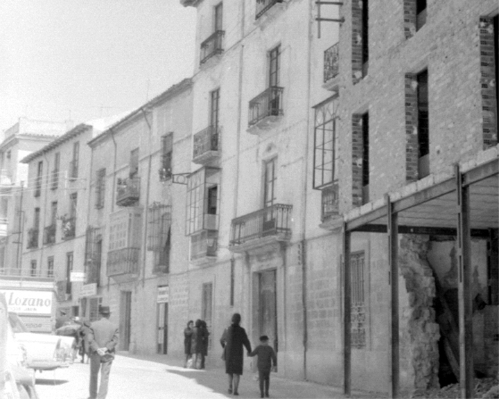 Casa de la Calle Martnez Molina n 14 - Casa de la Calle Martnez Molina n 14. Foto antigua