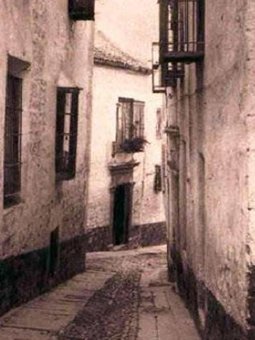 Casa de la Calle San Andrs n 9 - Casa de la Calle San Andrs n 9. Foto antigua