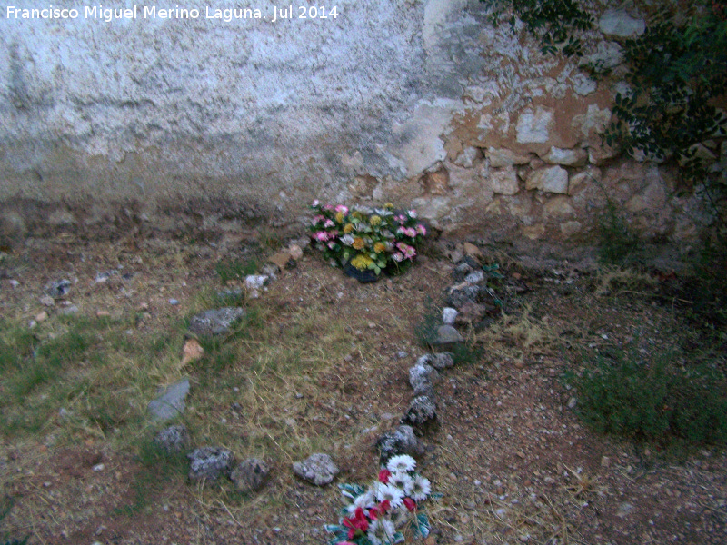 Cementerio de Santa Cristina - Cementerio de Santa Cristina. Tumbas en tierra