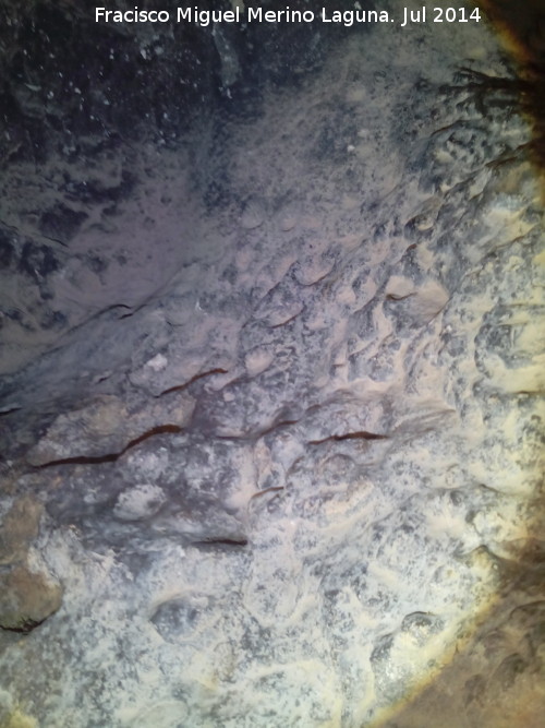 Cueva del Frontn - Cueva del Frontn. Paredes