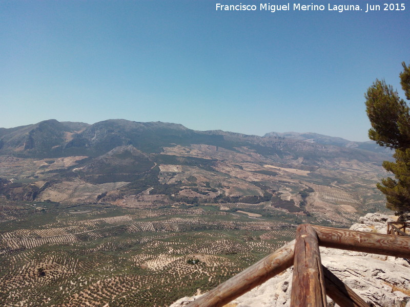 Sierra de Grajales - Sierra de Grajales. Desde el Mirador de la Pea de los Buitres