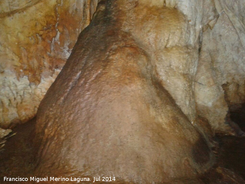 Cueva de la Murcielaguina - Cueva de la Murcielaguina. Paredes