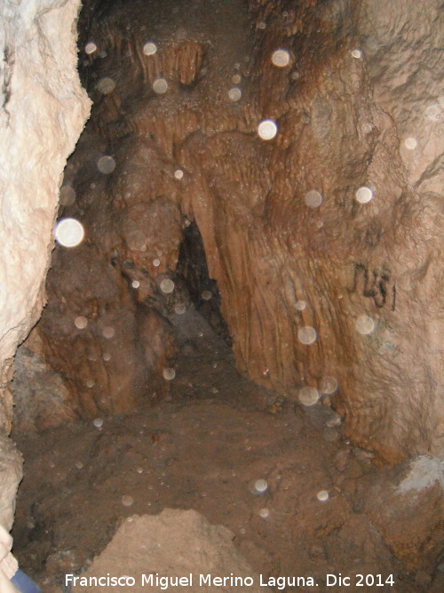 Cueva de la Murcielaguina - Cueva de la Murcielaguina. Formaciones rocosas