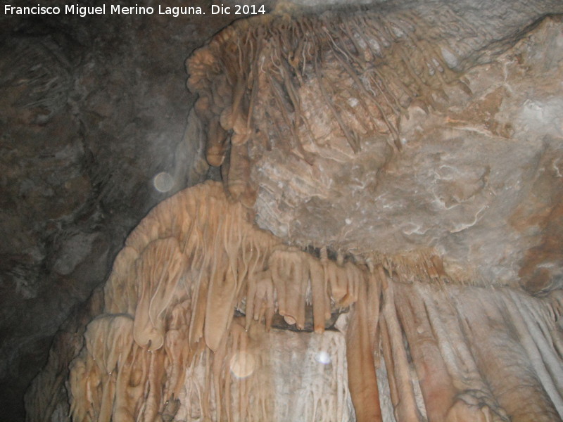 Cueva de la Murcielaguina - Cueva de la Murcielaguina. Formaciones rocosas