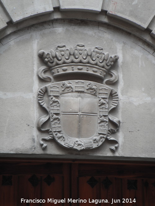 Casa de la Justicia - Casa de la Justicia. Escudo de Jan