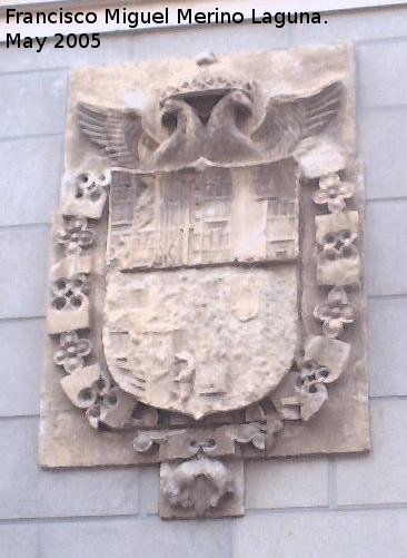 Casa de la Justicia - Casa de la Justicia. Escudo de Carlos I