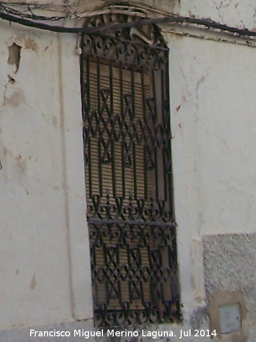 Casa del Paseo de Andaluca n 19 y 21 - Casa del Paseo de Andaluca n 19 y 21. Reja