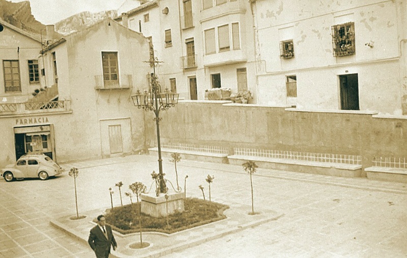 Plaza Cruz Rueda - Plaza Cruz Rueda. Foto antigua