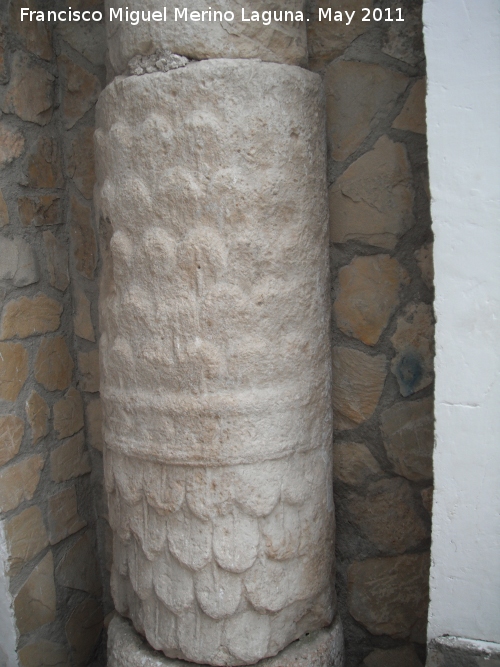 Historia de Jimena - Historia de Jimena. Columna romana