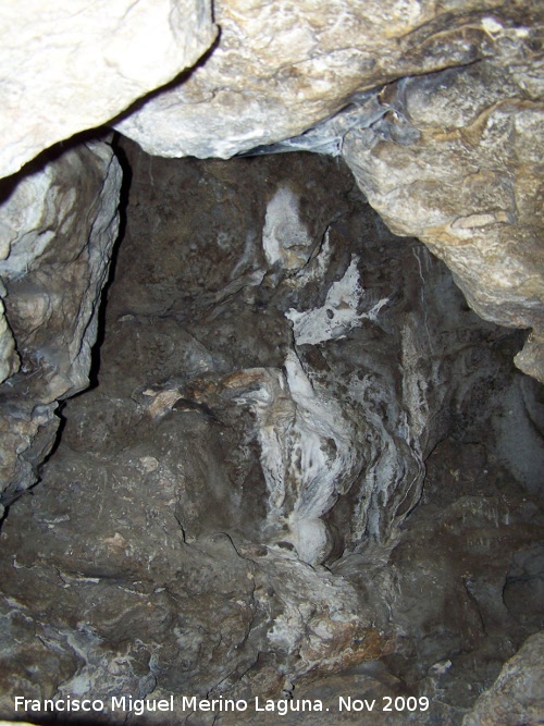 Cueva de la Graja - Cueva de la Graja. Interior de la cueva