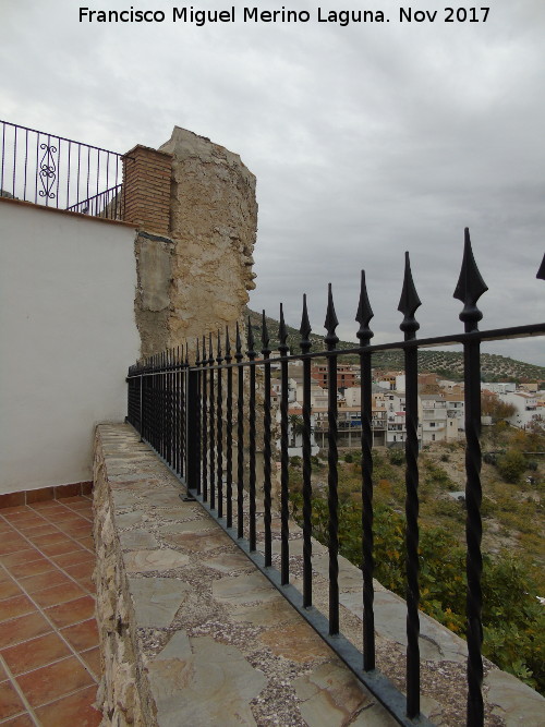 Castillo de Jimena - Castillo de Jimena. Adarve