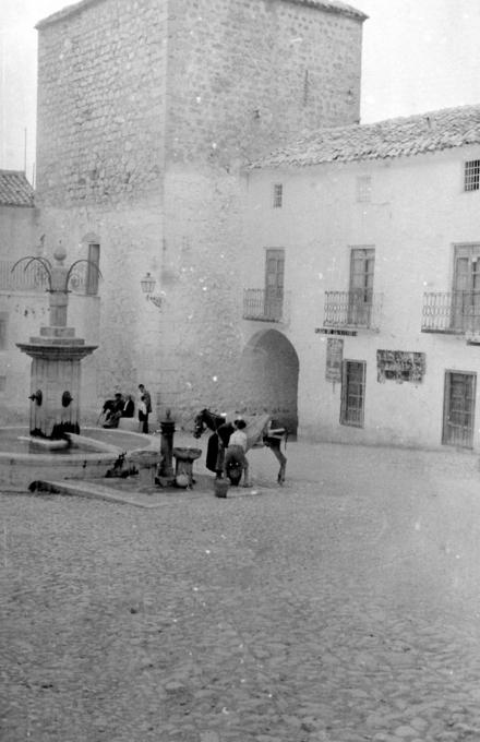 Castillo de Jimena - Castillo de Jimena. Foto antigua