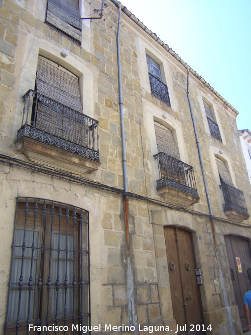 Casa de la Calle Nogueruela n 17 - Casa de la Calle Nogueruela n 17. Fachada