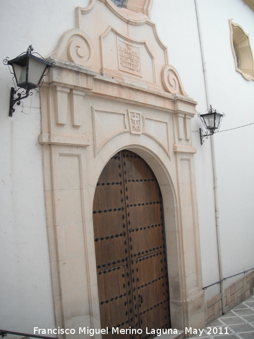 Iglesia de Santiago Mayor - Iglesia de Santiago Mayor. Portada