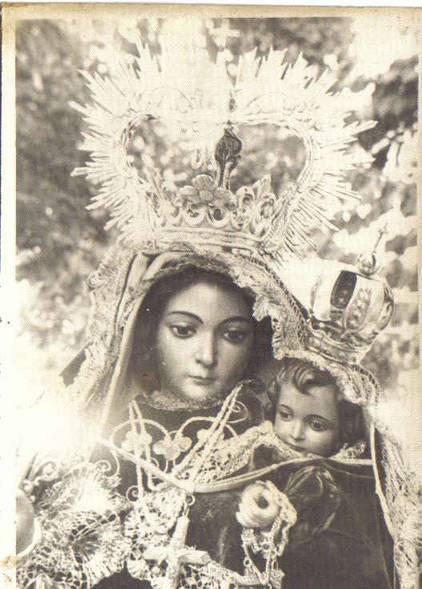 Santuario de Cnava - Santuario de Cnava. Foto antigua. Virgen de los Remedios