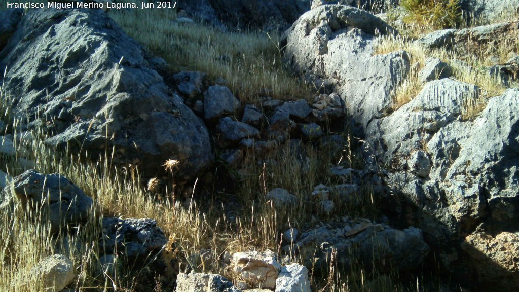 Poblado del cobre de la Cerradura - Poblado del cobre de la Cerradura. Muralla