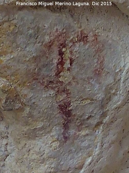 Pinturas rupestres de la Cueva de la Graja-Grupo III - Pinturas rupestres de la Cueva de la Graja-Grupo III. Acfalo