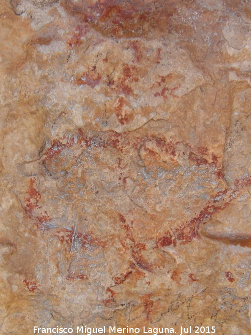 Pinturas rupestres de la Cueva de la Graja-Grupo III - Pinturas rupestres de la Cueva de la Graja-Grupo III. 