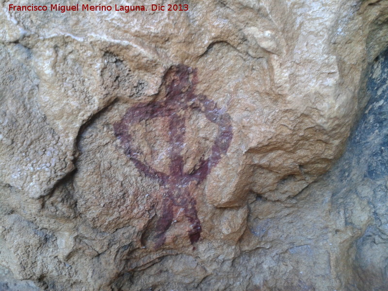 Pinturas rupestres de la Cueva de la Graja-Grupo XIII - Pinturas rupestres de la Cueva de la Graja-Grupo XIII. 