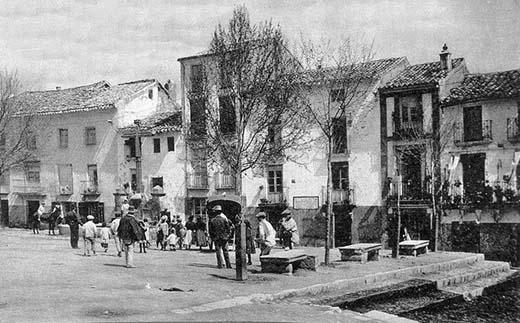 Plaza de Espaa - Plaza de Espaa. Plaza de la Constitucin 1920