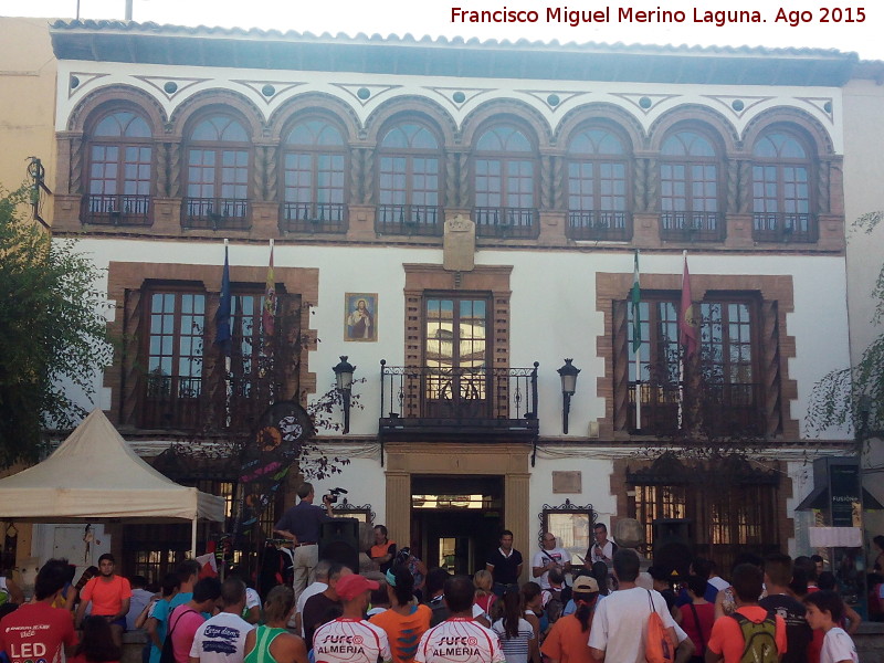 Ayuntamiento de Jdar - Ayuntamiento de Jdar. Durante la celebracin de la Vuelta Ciclista a Espaa