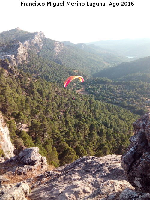 Lancha de la Escalera - Lancha de la Escalera. Vistas hacia el Pantano del Aguascebas