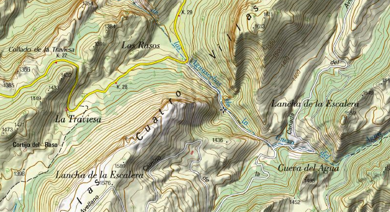 Cerrada de San Gins - Cerrada de San Gins. Mapa