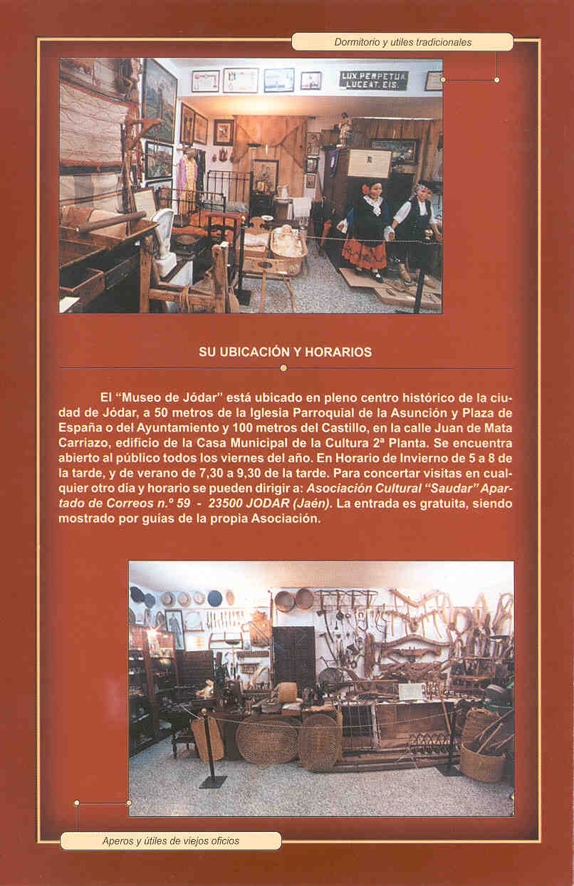 Museo de Jdar - Museo de Jdar. Folleto pgina 7