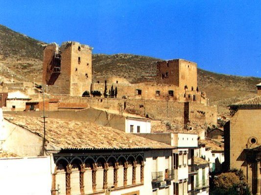 Castillo de Jdar - Castillo de Jdar. Foto antigua
