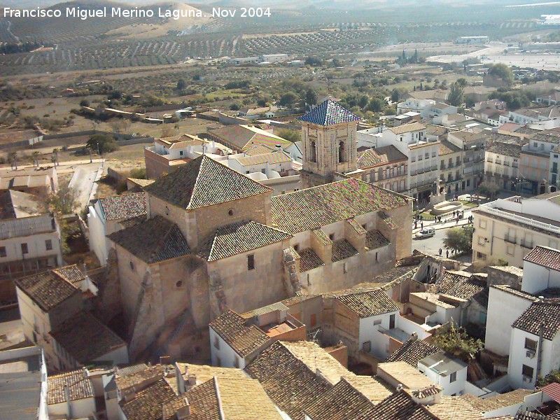 Iglesia de La Asuncin - Iglesia de La Asuncin. Vista desde la Torre Vieja del Castillo