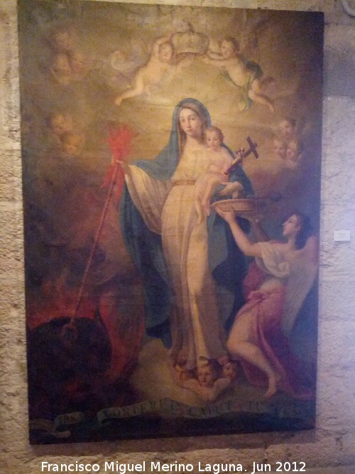Iglesia de La Asuncin - Iglesia de La Asuncin. Virgen de la Luz. Siglo XVIII