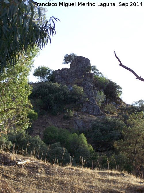 Cerro de las Cabauelas - Cerro de las Cabauelas. Formacin rocosa