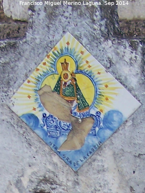 Fuente de la Lancha - Fuente de la Lancha. Azulejo