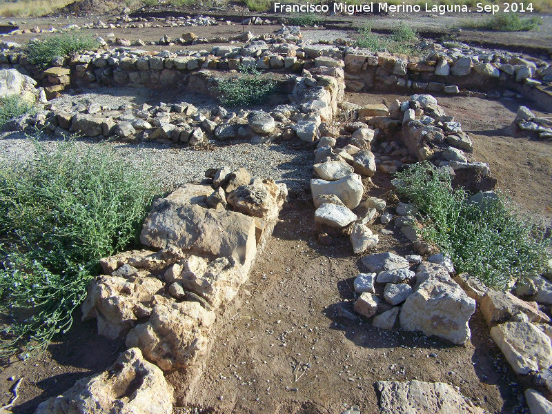 Oppidum Puente Tablas. Palacio - Oppidum Puente Tablas. Palacio. Dependencia privada y el lagar