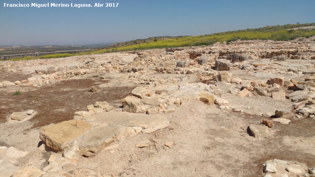 Oppidum Puente Tablas. Palacio - Oppidum Puente Tablas. Palacio. 