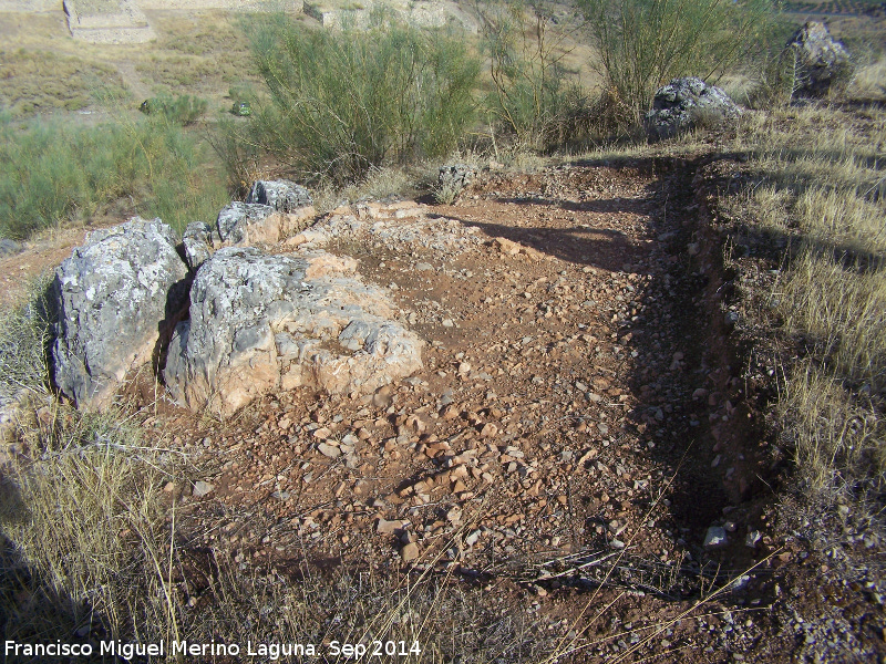 Oppidum Puente Tablas. Cerro del Sol - Oppidum Puente Tablas. Cerro del Sol. Excavacin arqueolgica