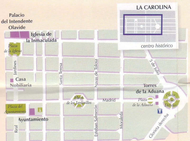 La Carolina - La Carolina. Plano