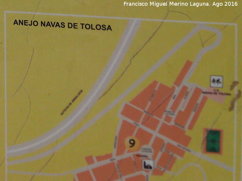 Aldea Navas de Tolosa - Aldea Navas de Tolosa. Plano