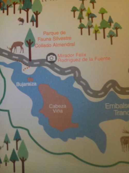 Isla Cabeza de la Via - Isla Cabeza de la Via. Mapa