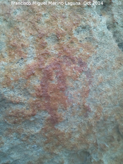 Pinturas rupestres de la Imora III - Pinturas rupestres de la Imora III. Antropomorfos tipo golondrina