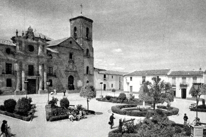 Palacio del Intendente Olavide - Palacio del Intendente Olavide. Foto antigua