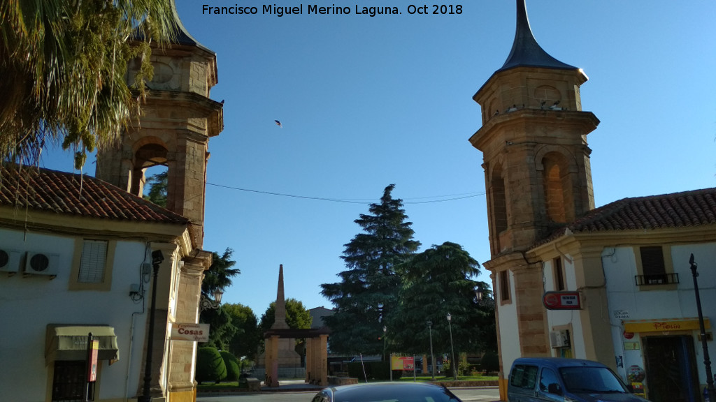 Torres de la Aduana - Torres de la Aduana. Desde la Plaza de la Aduana