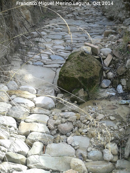 Calzada romana del Cerro Maquiz - Calzada romana del Cerro Maquiz. 