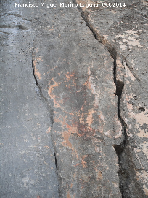 Pinturas rupestres de la Piedra Granadina I - Pinturas rupestres de la Piedra Granadina I. Figura principal