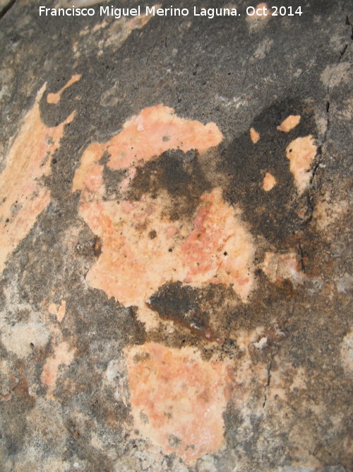 Pinturas rupestres de la Piedra Granadina I - Pinturas rupestres de la Piedra Granadina I. Mancha
