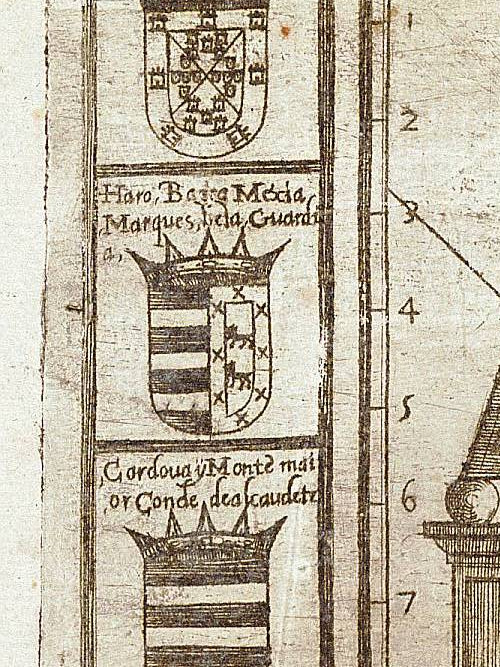 Historia de La Guardia - Historia de La Guardia. Mapa 1588